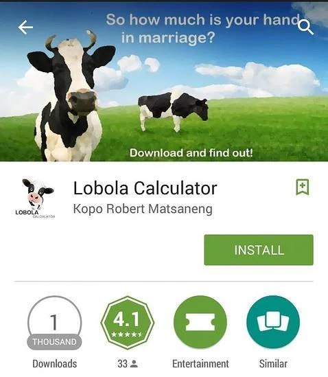 Inventan en África la aplicación que te dice cuántas vacas vale tu mujer