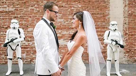 La boda 'Star Wars', un enlace friki con mucha clase