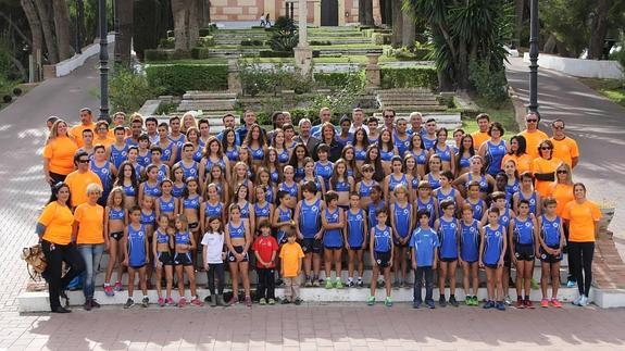 Miembros del Club de Atletismo ‘Ciudad de Motril’