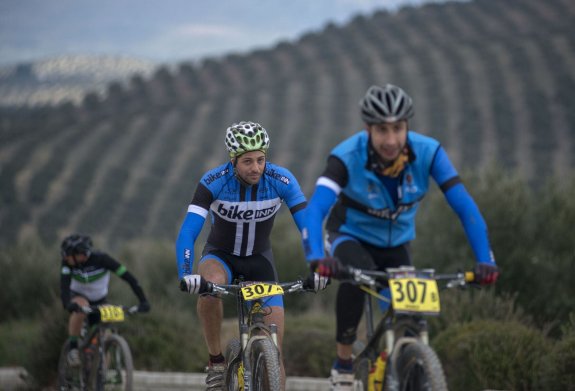 Participantes en la Andalucía Bike Race 2015 en las etapas celebradas en la provincia.