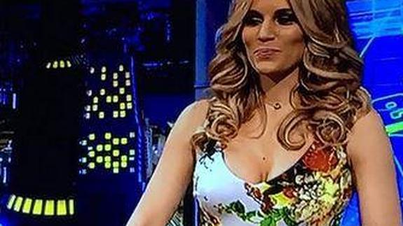 El escote de Edurne en ‘El Hormiguero 3.0’ causa furor