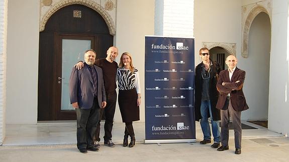 Arturo Cid, José Sánchez-Montes, Verónica Repiso, Antonio Álamo, Manuel Marvizón, en La Marquesa