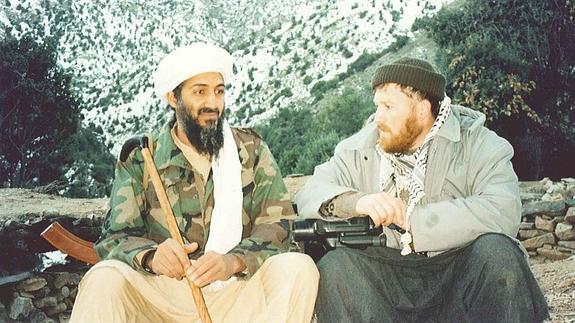 Bin Laden, que fue abatido en mayo de 2011, junto a Setmarian.