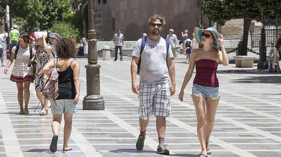 Granada, a más de 30 grados