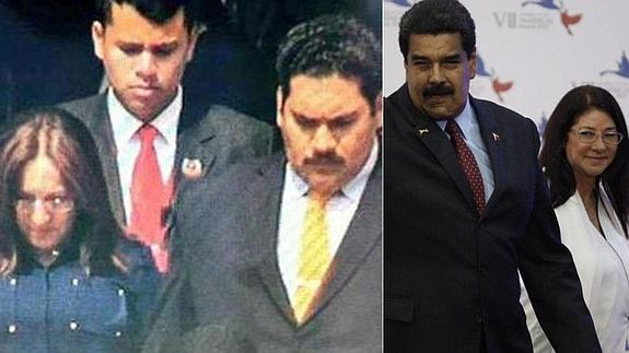 Los dobles, a la izquierda y los 'originales', a la derecha.