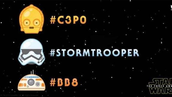 ¿Quieres tuitear con emoticonos de los personajes de Star Wars? Twitter ya te deja