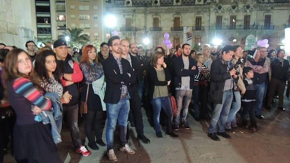 Presentación de Jaén en Común, el mes pasado