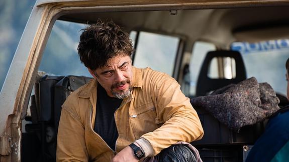 Benicio del Toro, en una escena de la película.
