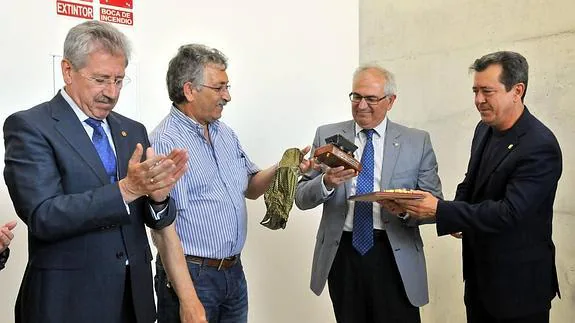 Antonio Martínez, Juan José Reca, Manuel Parras y Juan Fernández.