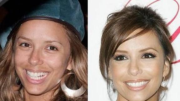 Los cambios más radicales: famosas con y sin maquillaje