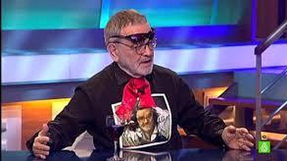 Fernando Arrabal la lía en Buenafuente: "No quería beber de la Copa del Rey por si tenía Sida"