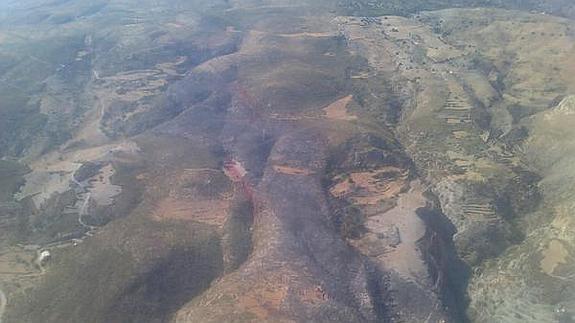 Extinguido el incendio forestal declarado en Gualchos