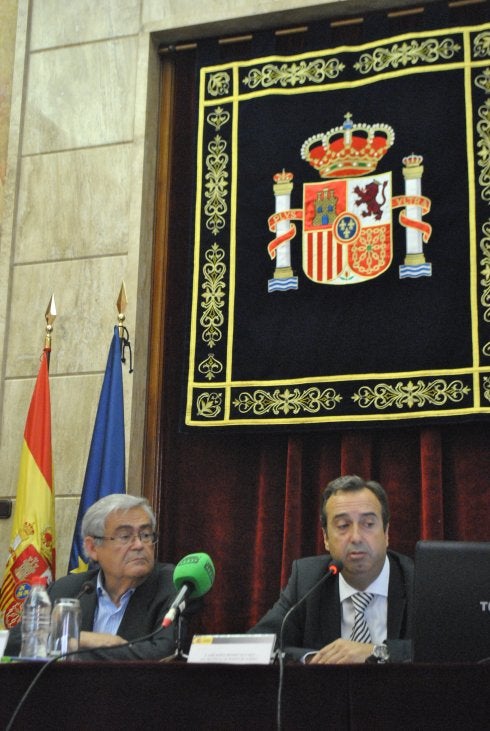 García Lorca y Méndez, ayer en Subdelegación