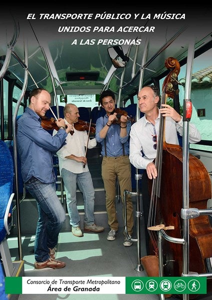 Cartel que ha anunciado esta iniciativa.