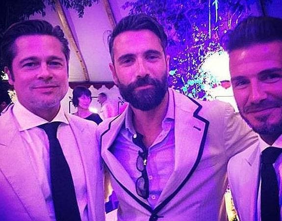 Beckham, Brad Pitt y una oleada de famosos en la boda de Guy Ritchie, ex de Madonna