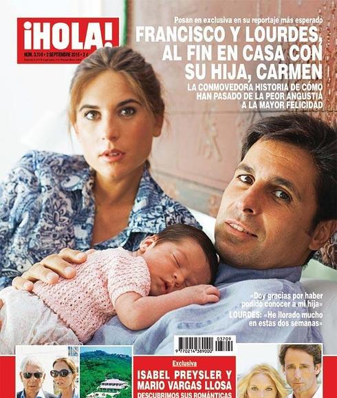 La exclusiva, en portada.