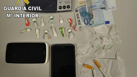 Siete detenidos en la provincia de Jaén por venta y tráfico de drogas