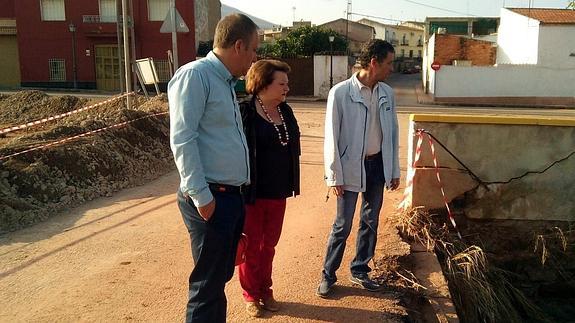 La Diputación colaborará en la limpieza y valoración de los daños provocados por las lluvias en Arquillos y Sorihuela