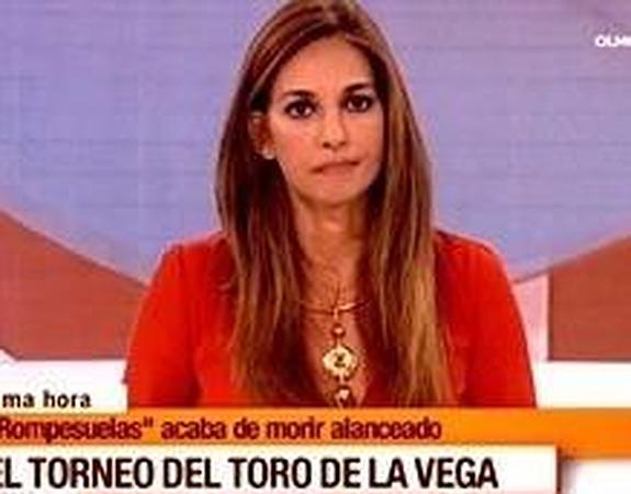 Mariló Montero sobre el Toro de la Vega: "Ha vivido muy bien y comer carne es un hábito español"