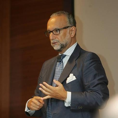 O'Kean, durante su ponencia en el IV Foro de Industria.  