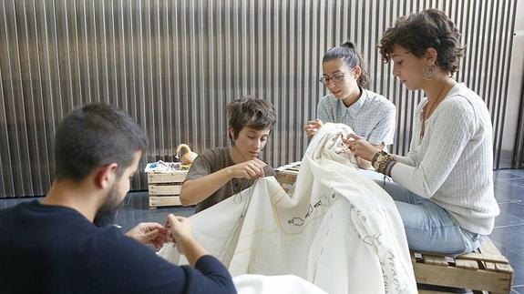 Tomates, pimientos y melones para recordar el «legado rural» de la Vega en el Centro Lorca