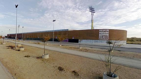 El estadio de La Victoria, que en septiembre ha cumplido catorce años de su inauguración. 