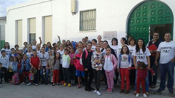 Sin niños en los colegios de Campillo por el vado