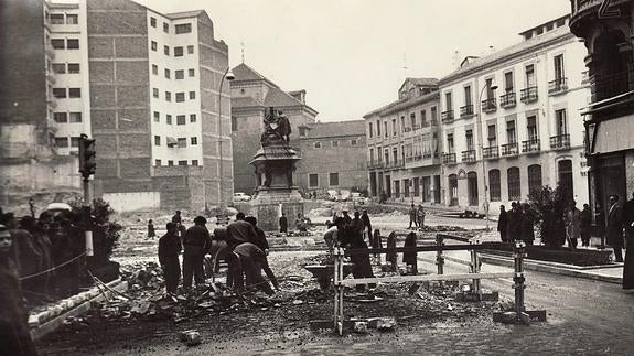 Obras en la Gran Vía