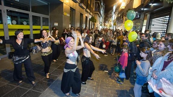 Las calles de la capital se llenaron de gente. 