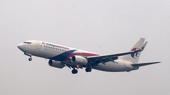 Avión de la compañía Malaysia Airlines. 