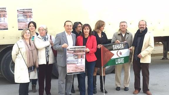 Granada envía un camión de alimentos para el Sáhara