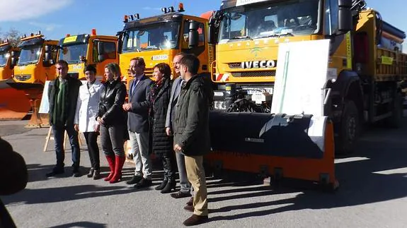 El plan de viabilidad invernal en las carreteras contará con 140 profesionales y 38 equipos mecánicos