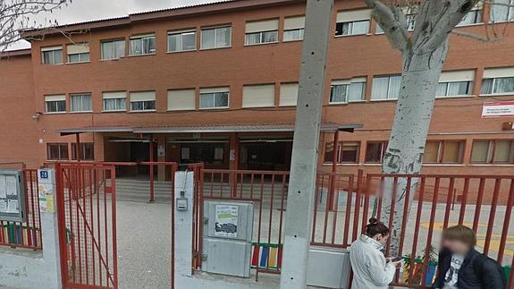 Colegio Buero Vallejo, donde ha tenido lugar la detención.