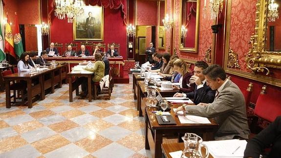 Pleno del Ayuntamiento de Granada 