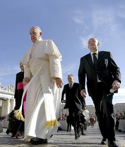El ángel de la guarda del Papa
