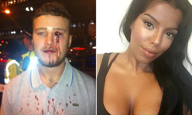 Justin Lloyd después de ser herido por Shadiya Omar