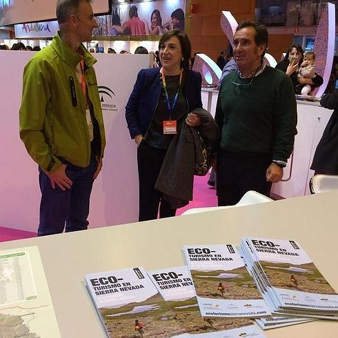 Empresas de Sierra Nevada acreditadas con la Carta Europea de Turismo Sostenible muestran sus productos en Fitur