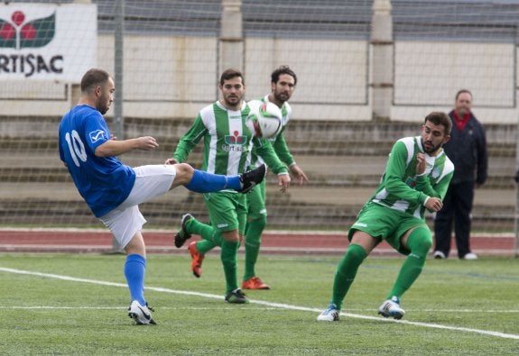 Lance de un partido anterior del Atarfe Industrial. 