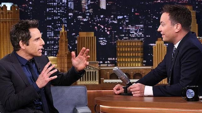 Stiller durante su intervención en 'The Tonight Show'