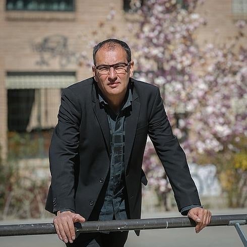 José Luis Serrano, durante una entrevista con IDEAL 