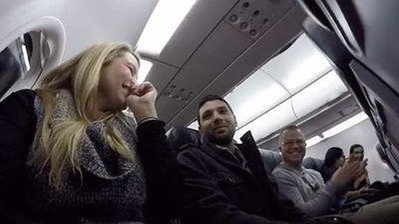 Momento en el que Eric se entera de que va a ser padre