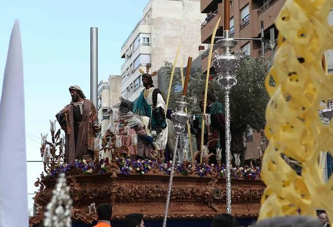 La Borriquilla por las calles de Jaén.