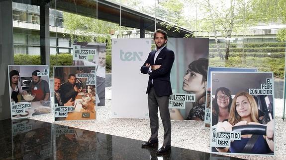 Raúl Berdonés se prepara ya para su mayor reto, el lanzamiento de la nueva cadena Ten. 