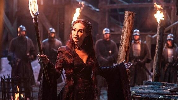 Melisandre, uno de los personajes favoritos de Frikidoctor en ‘Juego de Tronos’.  