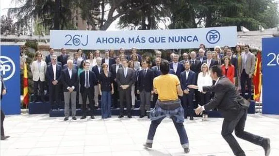 El momento de la aparición del hombre. 