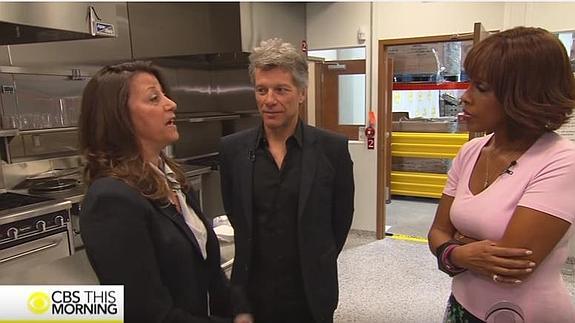 Jon Bon Jovi y su esposa Dorothea.