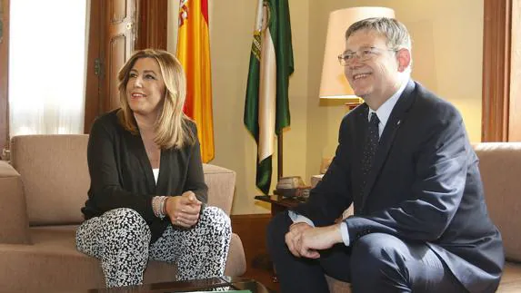 Díaz y Puig piden al Gobierno prioridad para el Corredor Mediterráneo