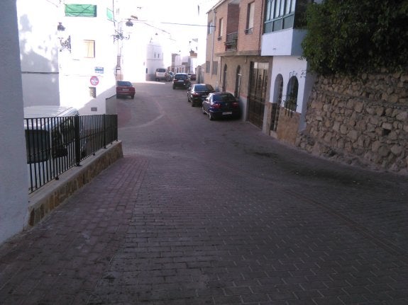 Travesía de la Virgen, donde se encontró el cuerpo de la mujer.