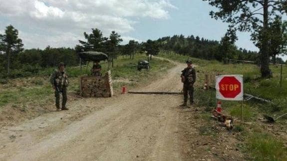 Una de las prácticas desarrolladas en el ejercicio.