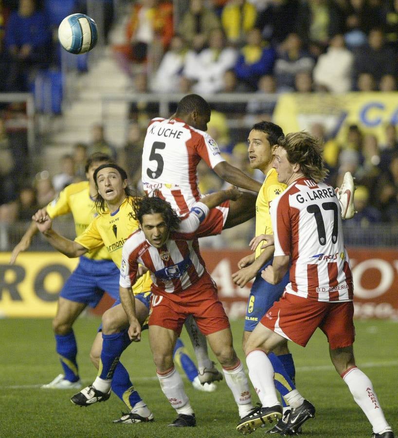 El último duelo entre Almería y Cádiz tuvo lugar en 2007.